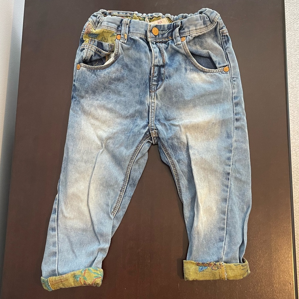 Zara baby boy jeans in size 2/3